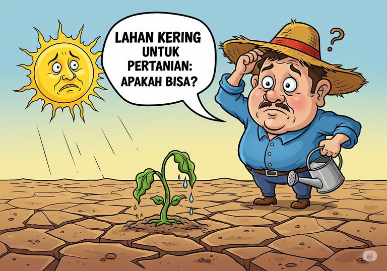 Lahan Kering untuk Pertanian: Apakah Bisa?