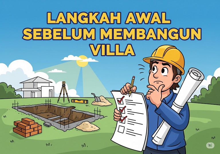 Langkah Awal Sebelum Membangun Villa