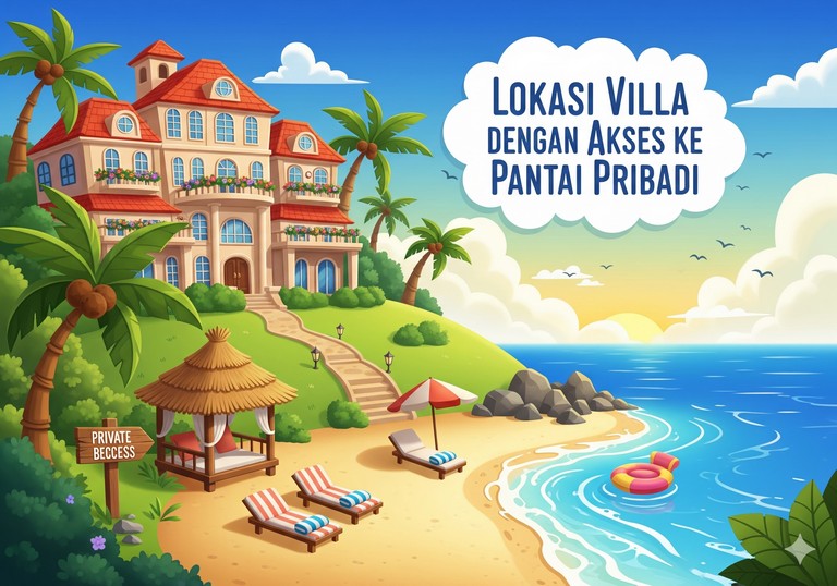 Villa di Pulau Kecil: Eksotisme dan Tantangan