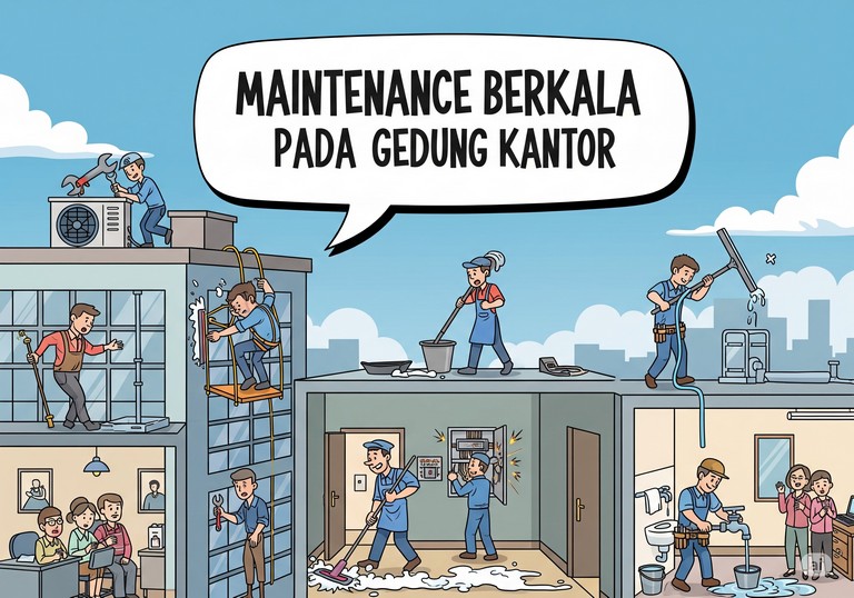 Maintenance Berkala pada Gedung Kantor: Kunci Keamanan dan Produktivitas