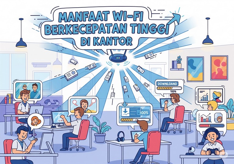 Manfaat Wi-Fi Berkecepatan Tinggi di Kantor
