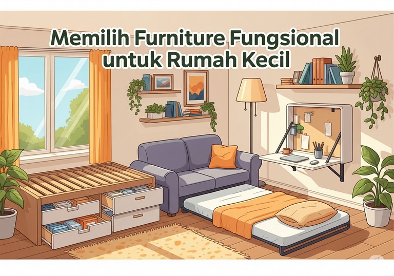 Memilih Furniture Fungsional untuk Rumah Kecil