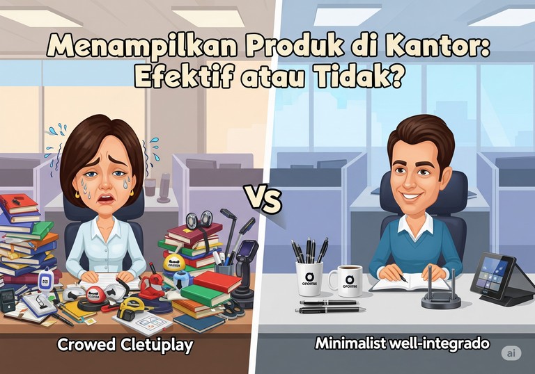 Menampilkan Produk di Kantor: Efektif atau Tidak?