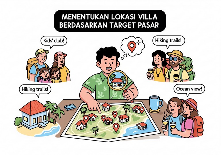 Menentukan Lokasi Villa Berdasarkan Target Pasar