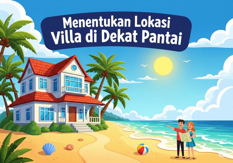 Menentukan Lokasi Villa di Dekat Pantai