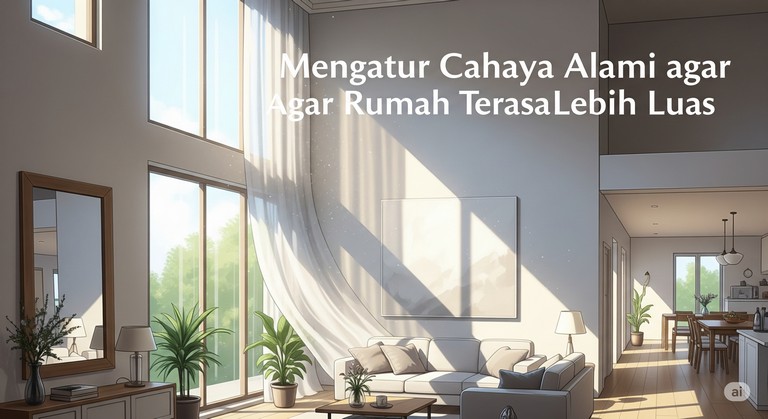 Mengatur Cahaya Alami agar Rumah Terasa Lebih Luas