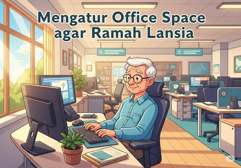 Mengatur Office Space agar Ramah Lansia