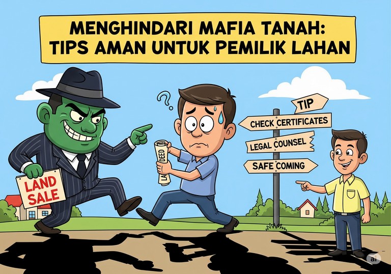 Menghindari Mafia Tanah: Tips Aman untuk Pemilik Lahan
