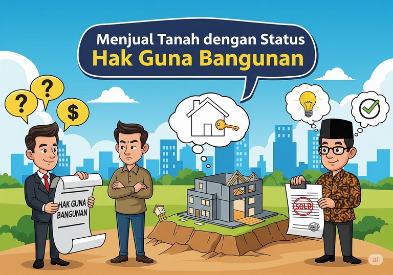 Menjual Tanah dengan Status Hak Guna Bangunan