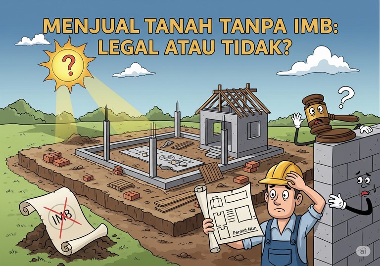 Menjual Tanah Tanpa IMB: Legal atau Tidak?