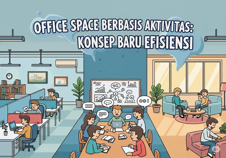 Office Space Berbasis Aktivitas: Konsep Baru Efisiensi