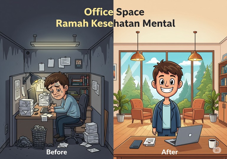 Office Space Ramah Kesehatan Mental