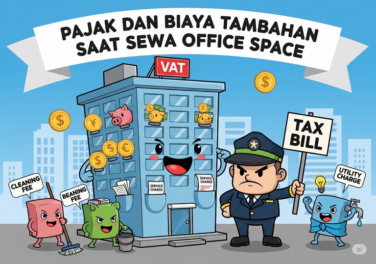 Pajak dan Biaya Tambahan Saat Sewa Office Space