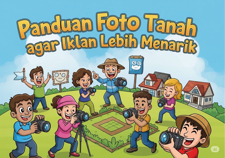 Panduan Foto Tanah agar Iklan Lebih Menarik