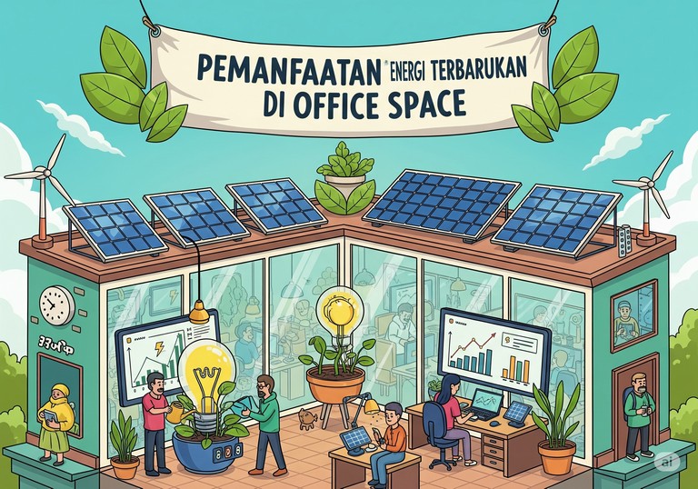 Pemanfaatan Energi Terbarukan di Office Space