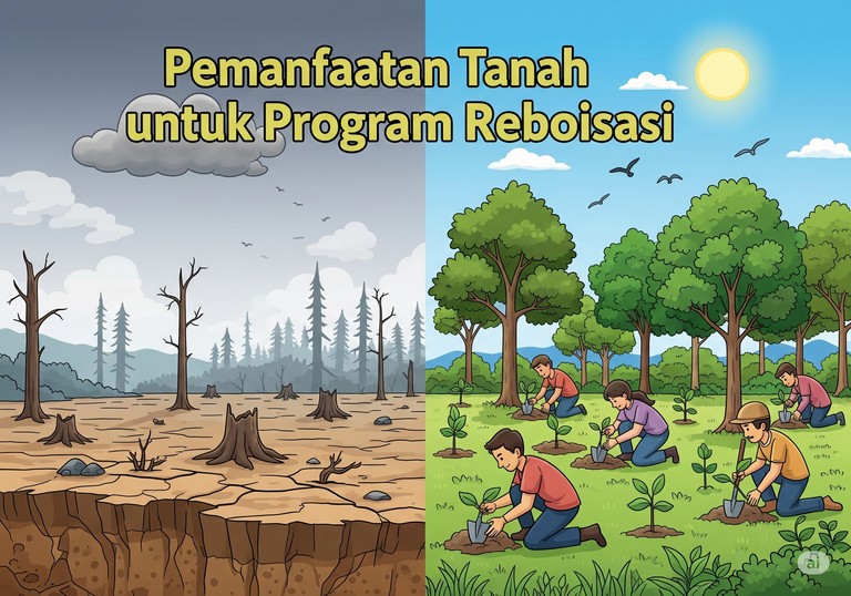 Pemanfaatan Tanah untuk Program Reboisasi