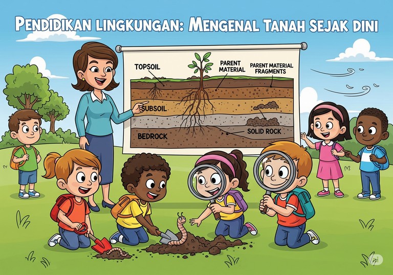 Pendidikan Lingkungan: Mengenal Tanah Sejak Dini
