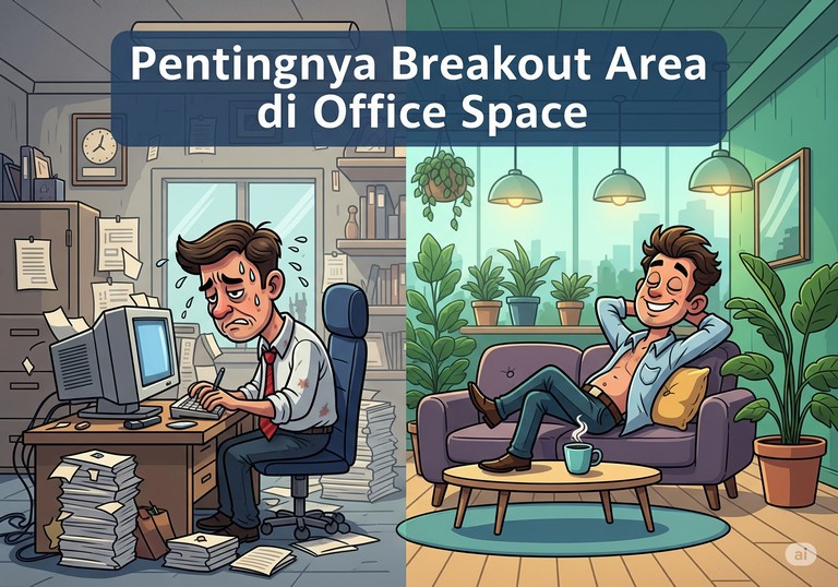 Pentingnya Breakout Area di Office Space