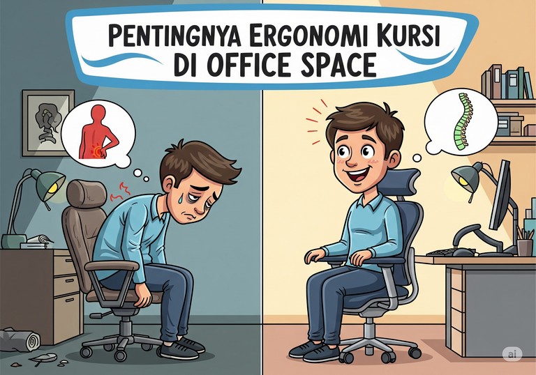 Pentingnya Ergonomi Kursi di Office Space