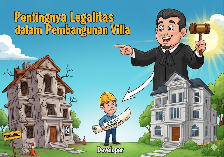 Pentingnya Legalitas dalam Pembangunan Villa