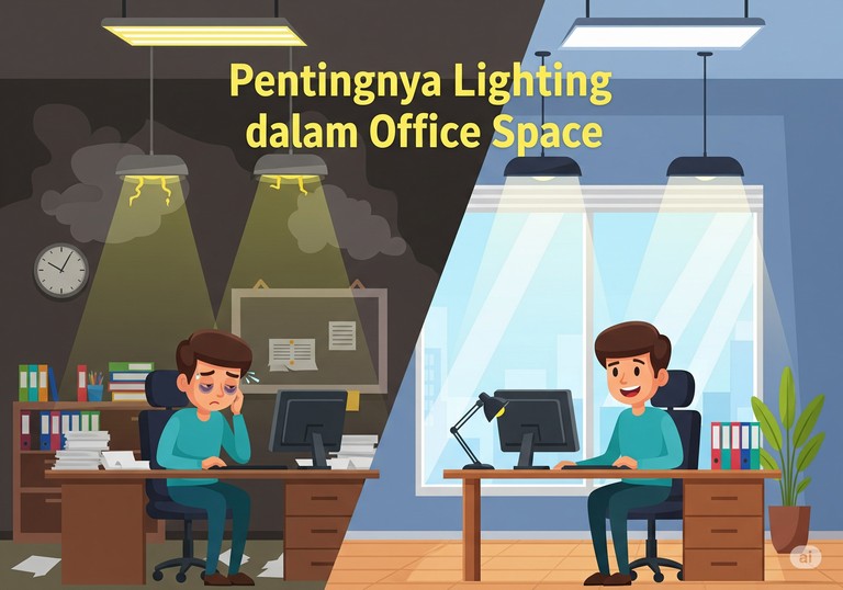 Pentingnya Lighting dalam Office Space
