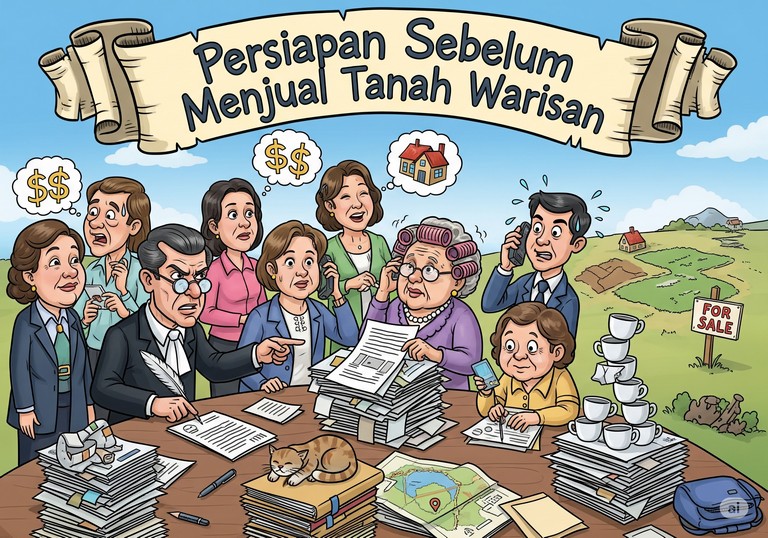 Persiapan Sebelum Menjual Tanah Warisan
