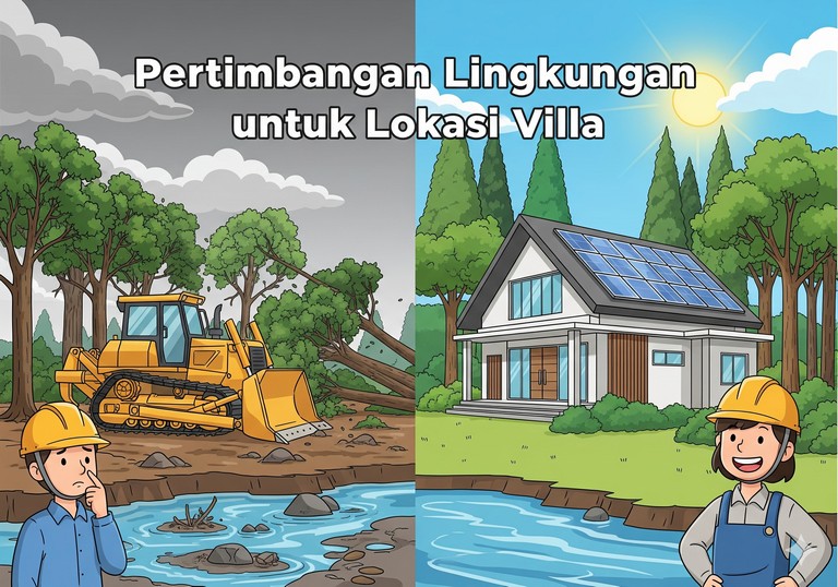 Pertimbangan Lingkungan untuk Lokasi Villa