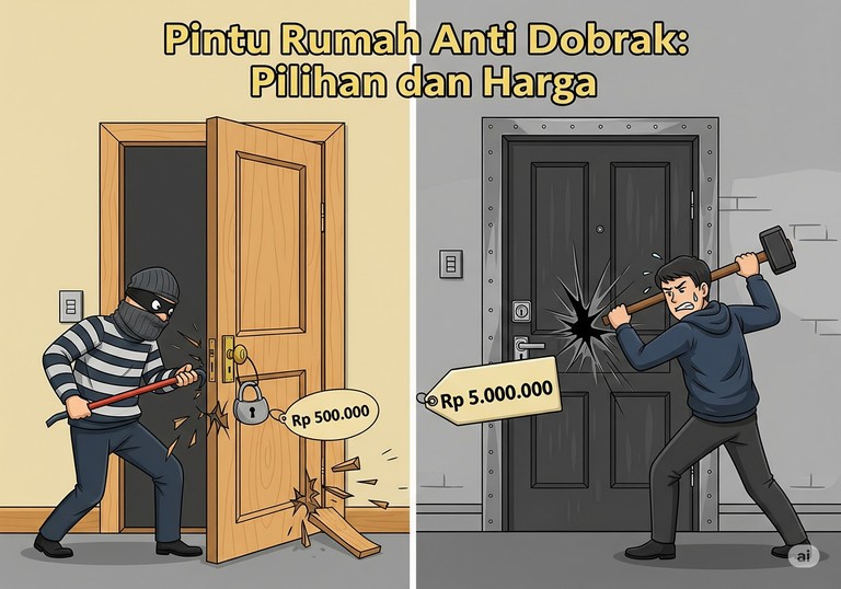 Pintu Rumah Anti Dobrak: Pilihan dan Harga
