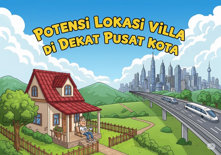 Potensi Lokasi Villa di Dekat Pusat Kota