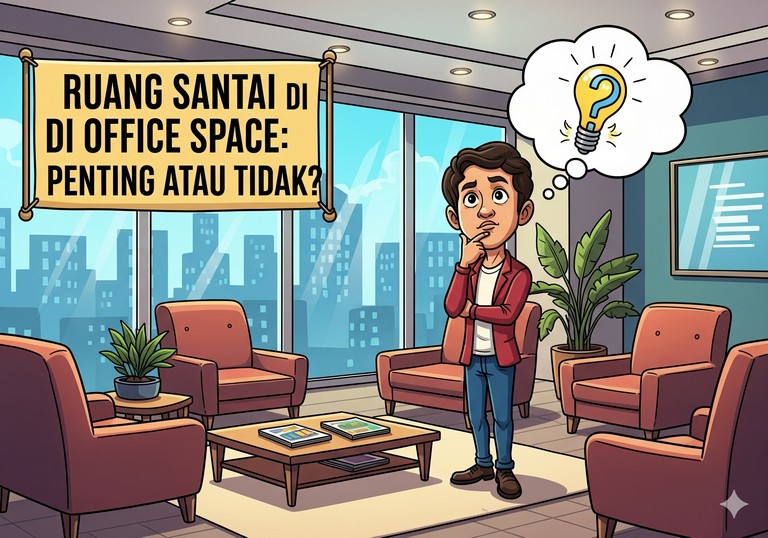 Ruang Santai di Office Space: Penting atau Tidak?