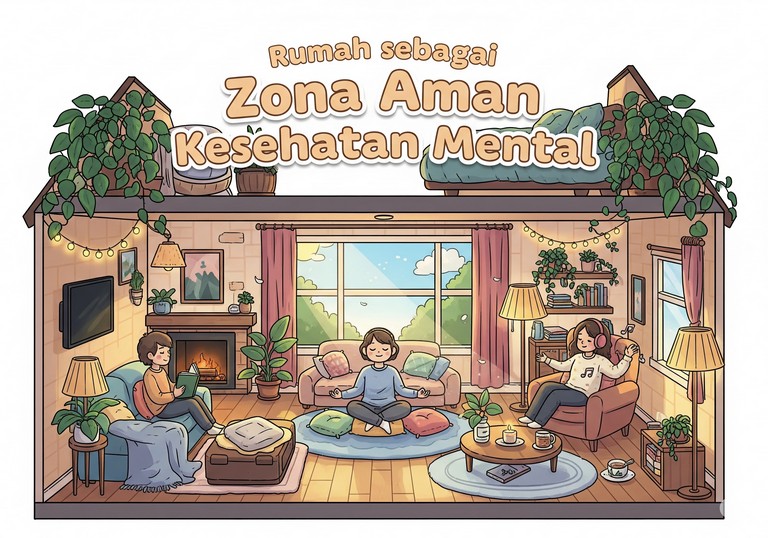 Rumah sebagai Zona Aman Kesehatan Mental