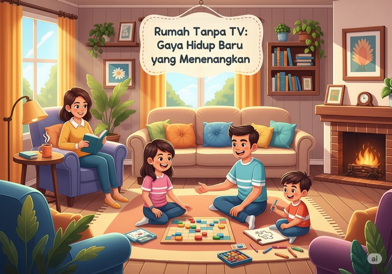 Rumah Tanpa TV: Gaya Hidup Baru yang Menenangkan