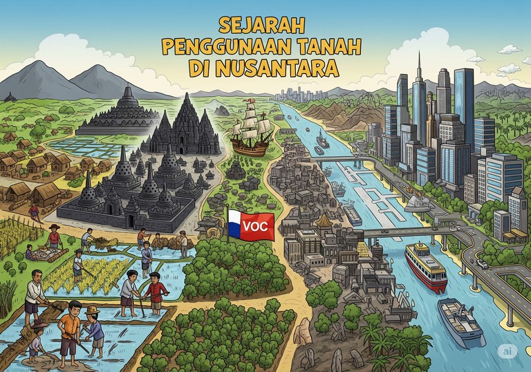 Sejarah Penggunaan Tanah di Nusantara