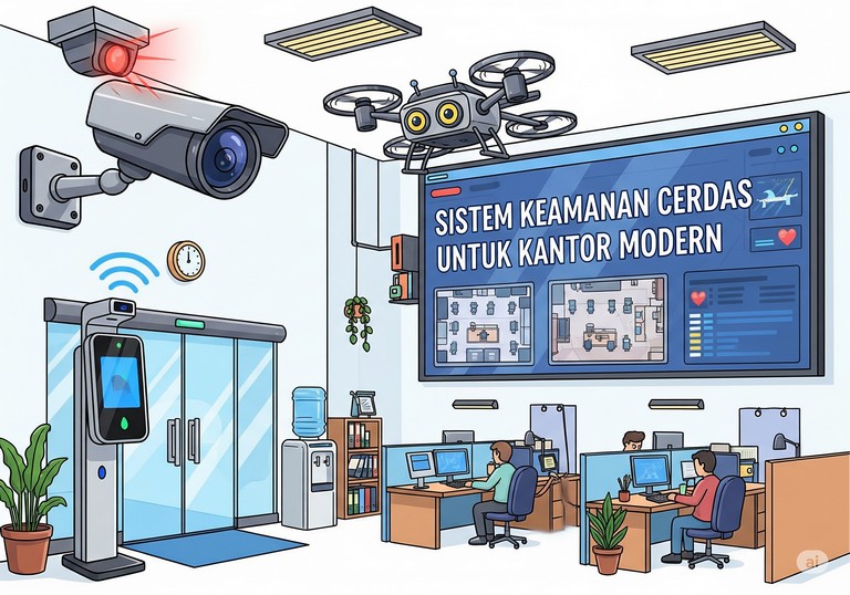 Sistem Keamanan Cerdas untuk Kantor Modern