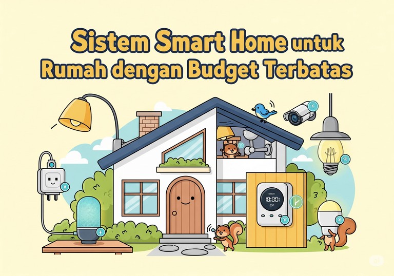 Sistem Smart Home untuk Rumah dengan Budget Terbatas