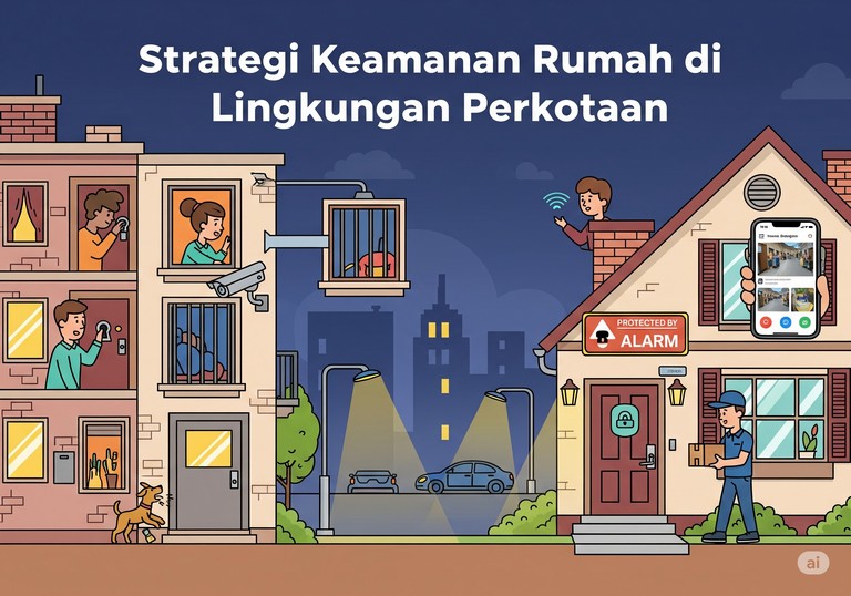 Strategi Keamanan Rumah di Lingkungan Perkotaan