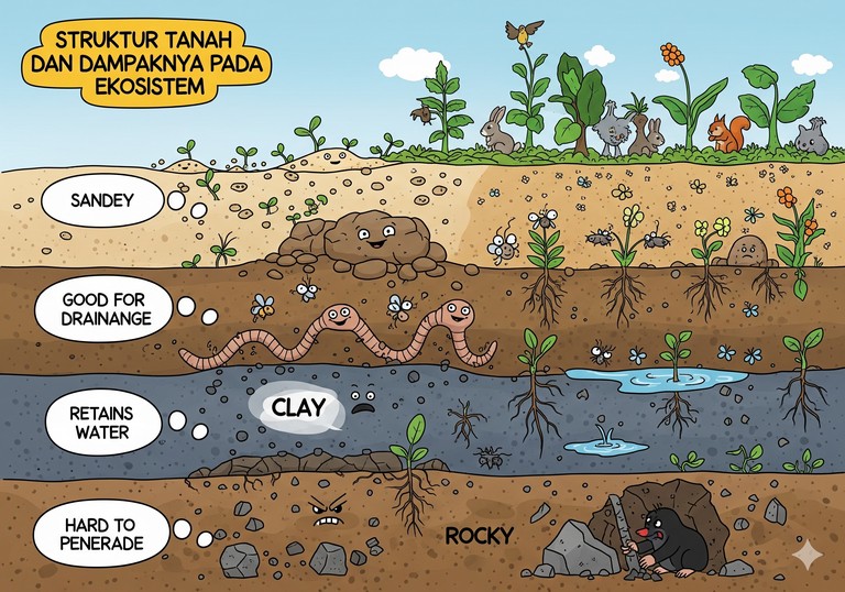 Struktur Tanah dan Dampaknya pada Ekosistem