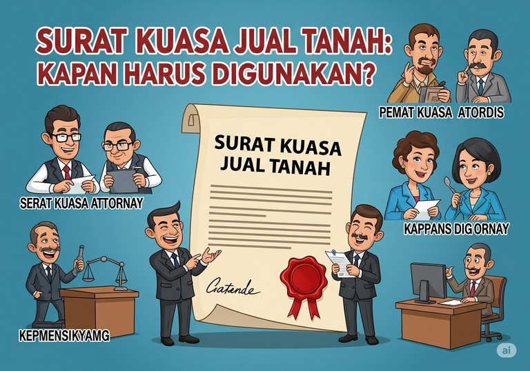 Surat Kuasa Jual Tanah: Kapan Harus Digunakan?