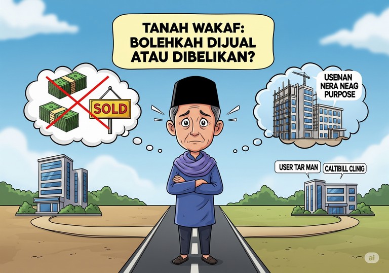 Tanah Wakaf: Bolehkah Dijual atau Dibelikan?
