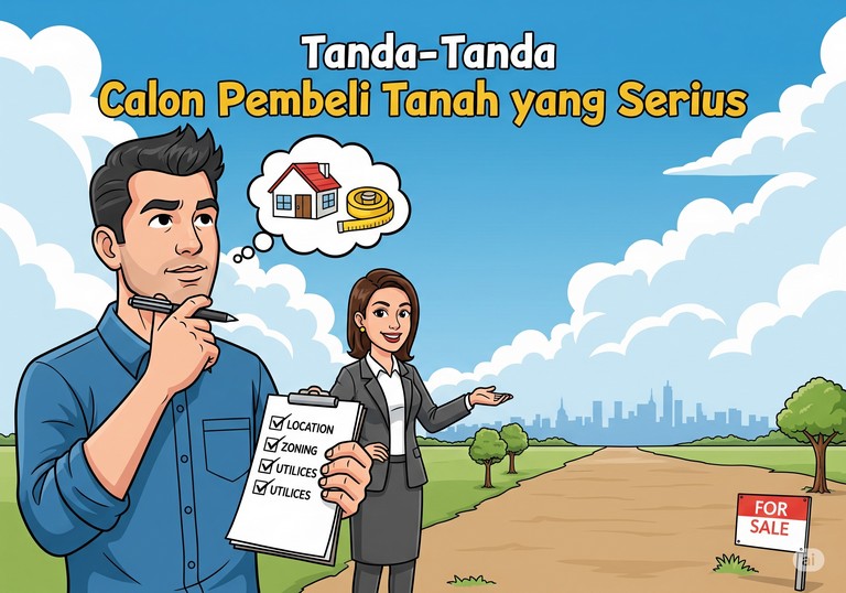 Tanda-Tanda Calon Pembeli Tanah yang Serius