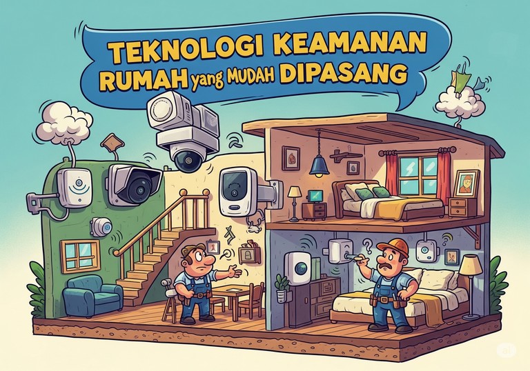 Teknologi Keamanan Rumah yang Mudah Dipasang