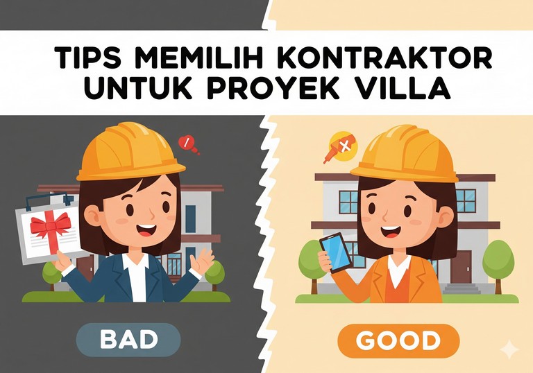 Tips Memilih Kontraktor untuk Proyek Villa