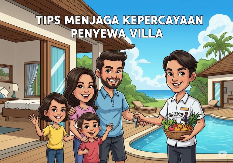 Tips Menjaga Kepercayaan Penyewa Villa
