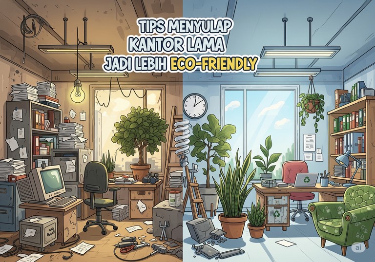 Tips Menyulap Kantor Lama Jadi Lebih Eco-Friendly