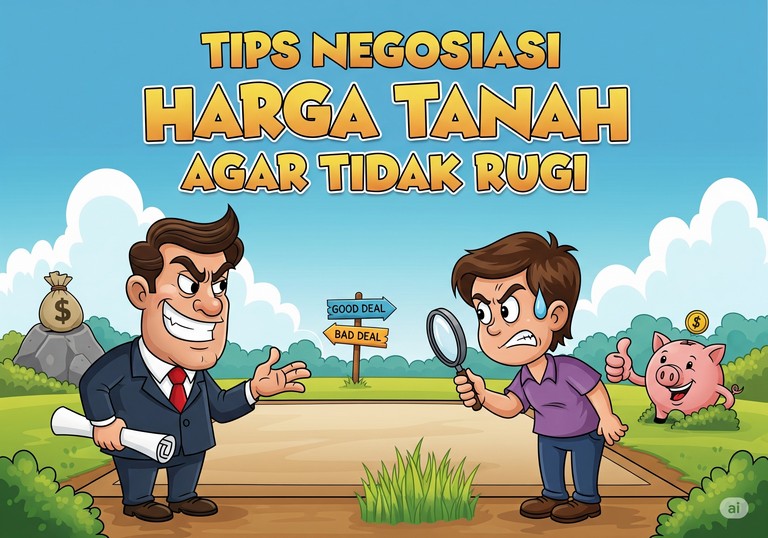 Tips Negosiasi Harga Tanah Agar Tidak Rugi
