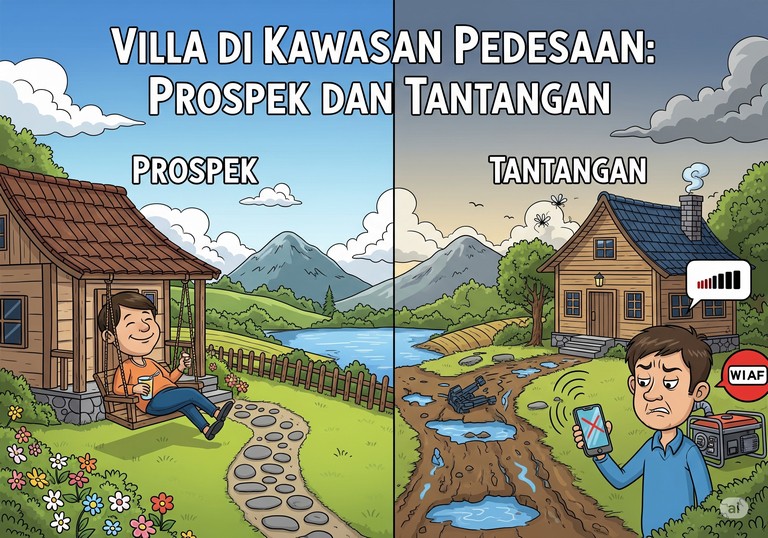 Villa di Kawasan Pedesaan: Prospek dan Tantangan