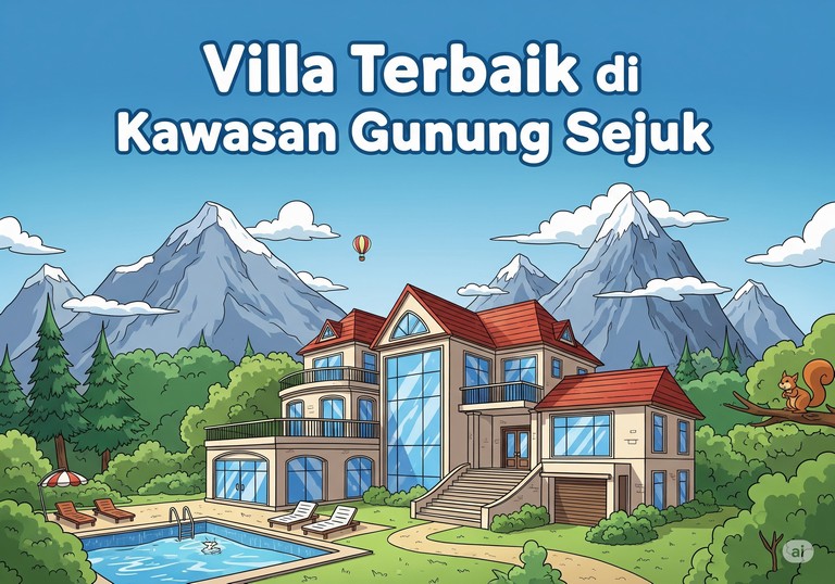 Villa Terbaik di Kawasan Gunung Sejuk