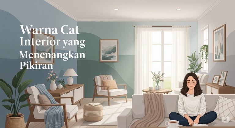 Warna Cat Interior yang Menenangkan Pikiran