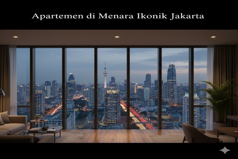 Apartemen di Menara Ikonik Jakarta