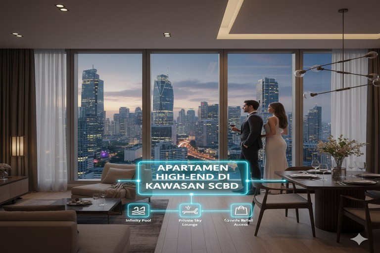 Apartemen High-End di Kawasan SCBD